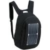 BBWC 18L business backpack black + solar panel + powerbank 2.000 mAh