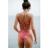 Bikini  tan through bottom Caicai - Coral Crab