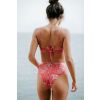Bikini tan through bottom Caicai - Coral Crab