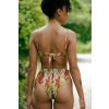 Bikini tan through bottom Caicai - Green Seahorse