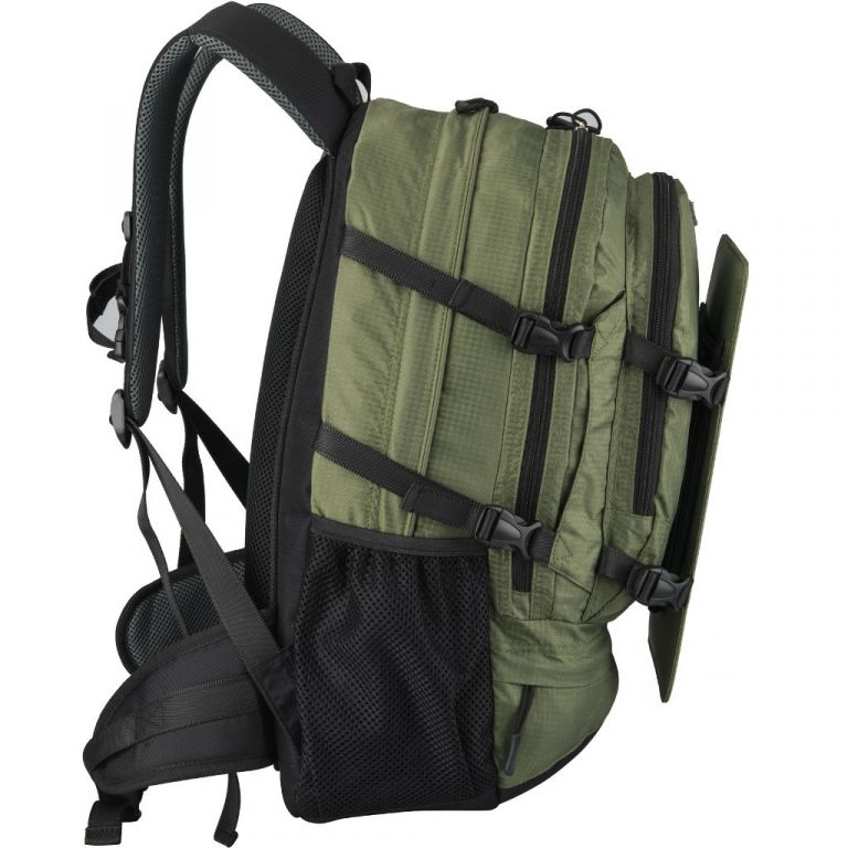 BBWC 30L outdoor backpack green solar panel