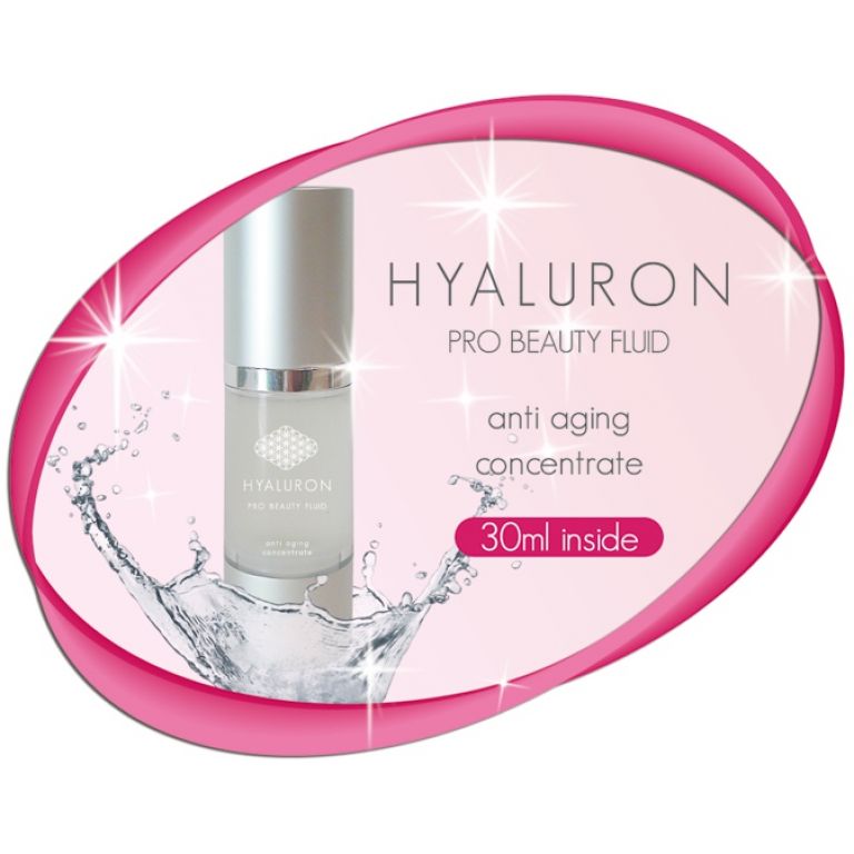 HYALURON Pro Beauty fluid toepassing